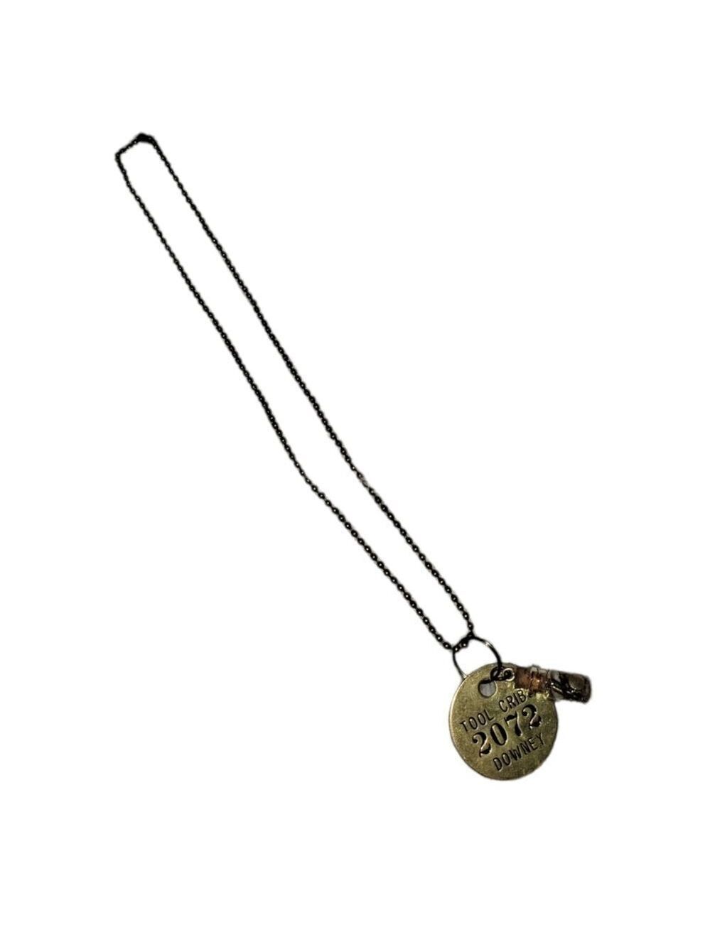 Tool Tag Bottle Necklace 17.75 Inch #N47 - Picture 2 of 2
